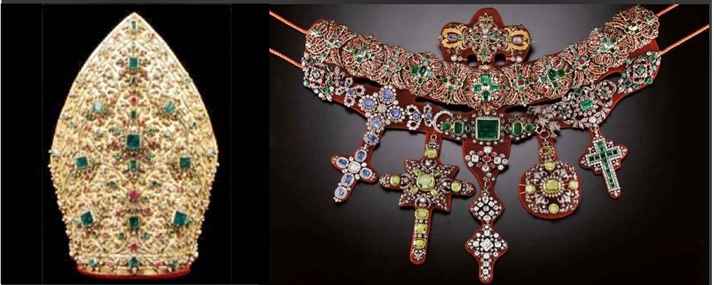Il tesoro di San Genanro - Collare Della Santissima Annunziata e mitra
