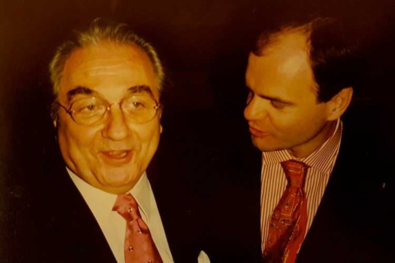 Enrico Derflingher - Gualtiero Marchesi con Enrico Derflingher