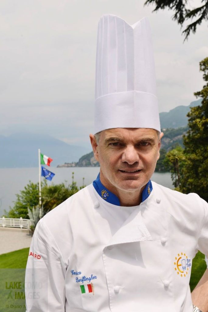 Enrico Derflingher - Enrico Derflingher vestito da chef