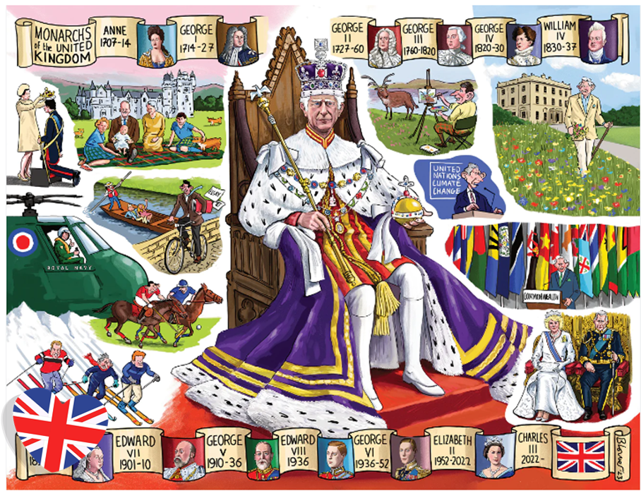 Incoronazione di Re Carlo III - Puzzle dell'incoronazione