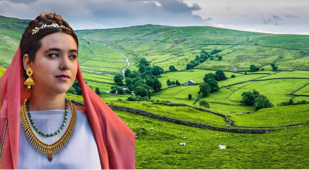 Gioielli e tesori romani in Inghilterra - Matrona in britannia