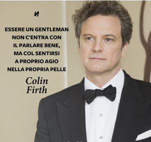 Colin Firth cittadino italiano - Attore in foto