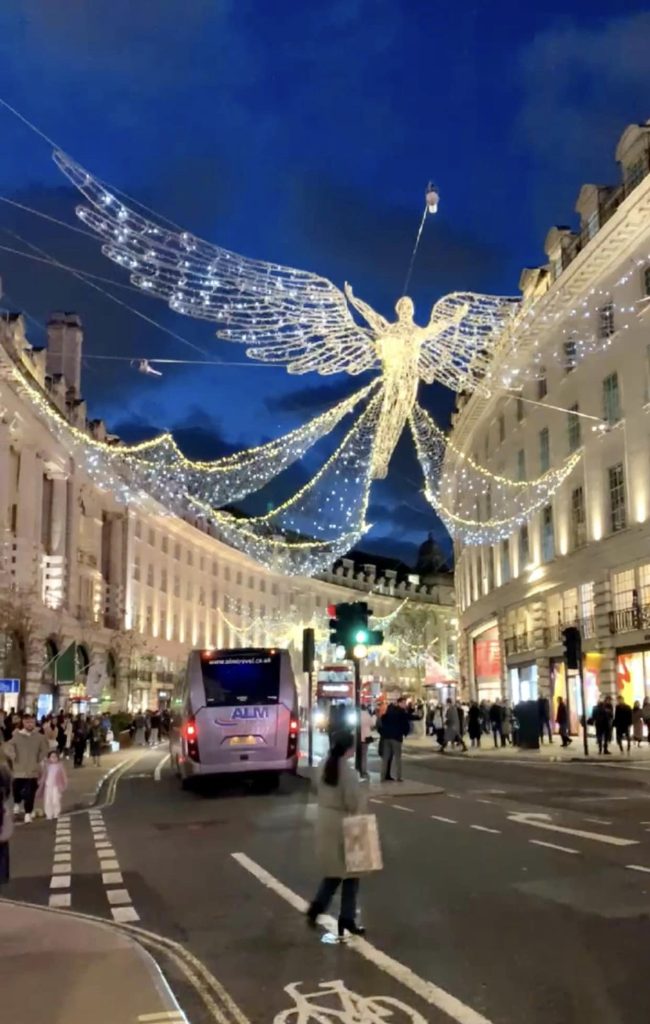 Mercatini di Natale a Londra - Angelo in foto