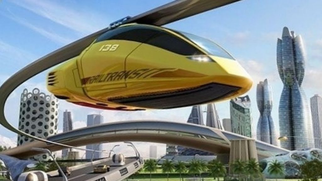 Londra senza auto nel 2050 - Città Del Futuro in primo piano