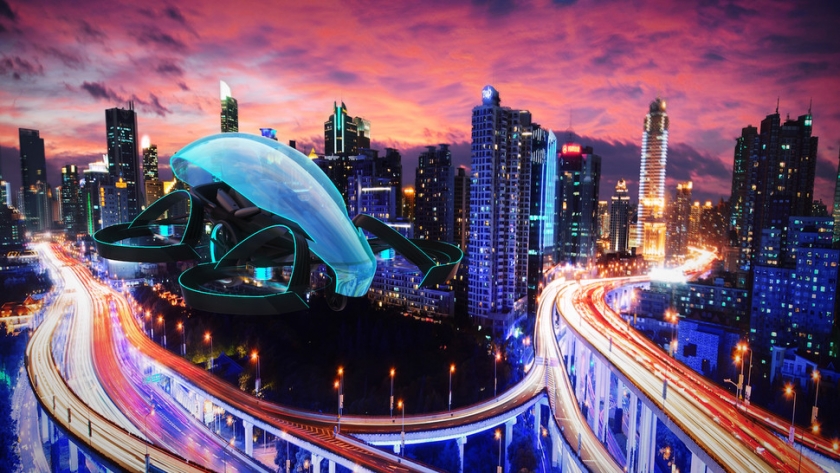 Londra senza auto nel 2050 - Città Di Notte in foto