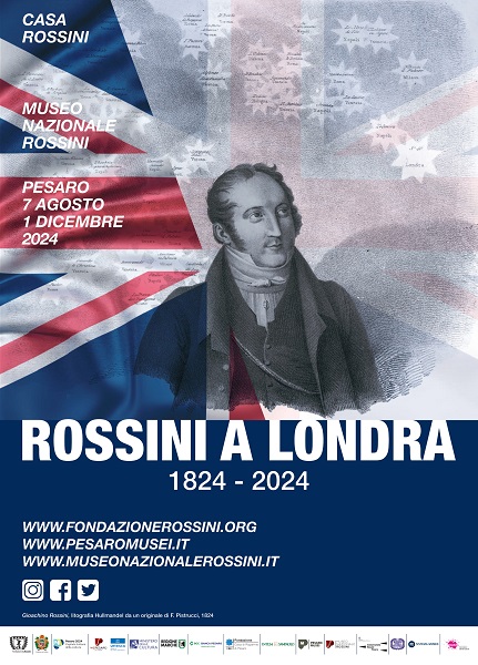 Rossini A Londra Locandina Mostra