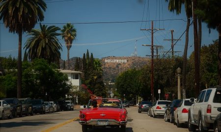 Hollywood- uno dei viali di Los Angeles