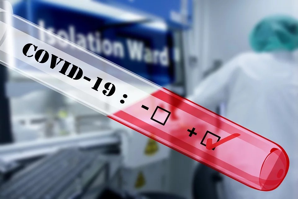 Il Coronavirus in U.S.A. - Covid 19 Coronavirus stilizzato