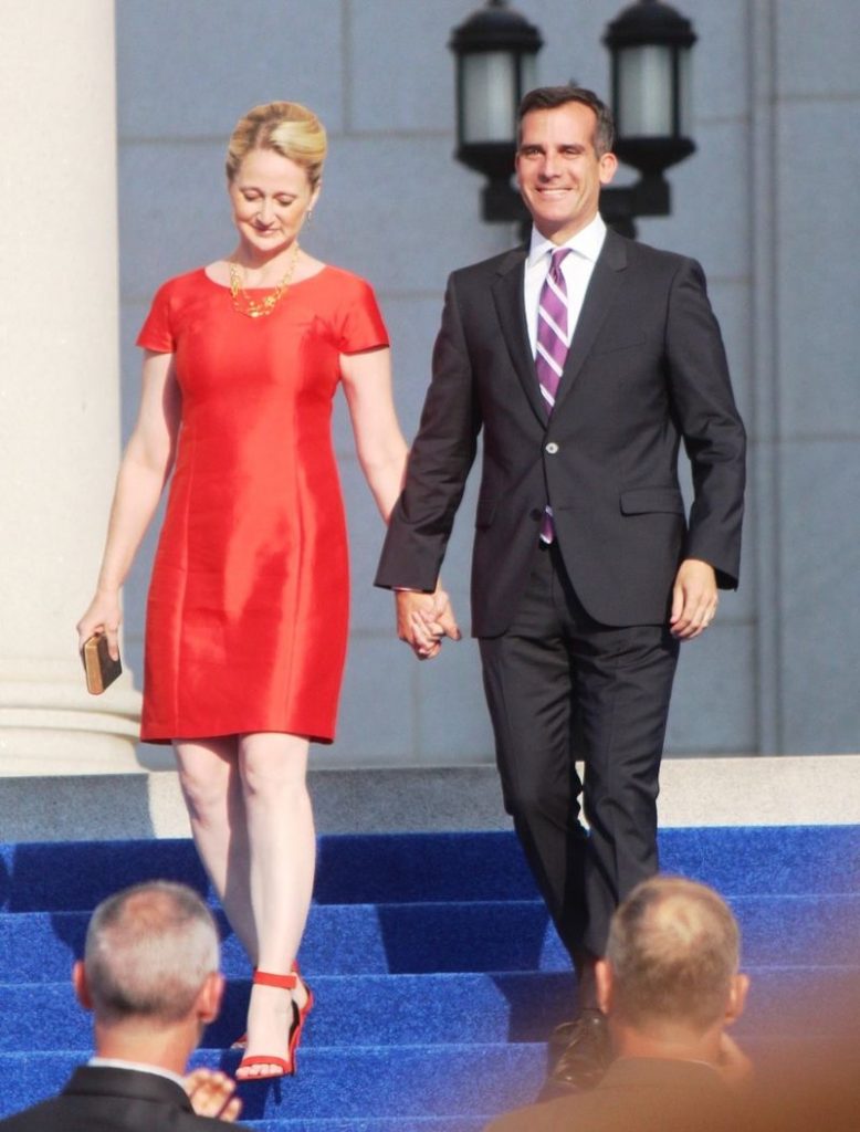 Eric Garcetti - Garcetti Con La Moglie