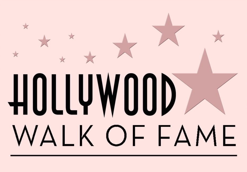 La Walk of Fame - Scritta Rosa della nota strada