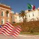 La bandiera americana è italiana - Belvedere San Leucio in foto