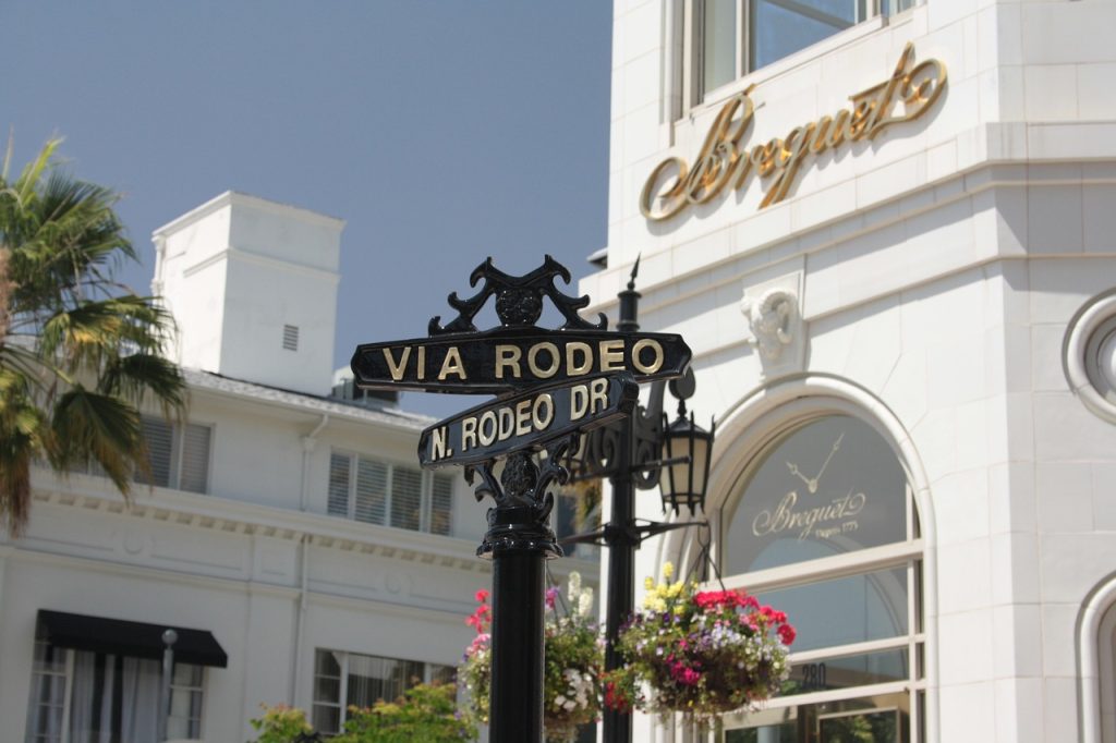 Vivere a Los Angeles- Rodeo Drive in foto