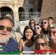 Russell Crowe le origini italiane - Con I Fan A Roma al Colosseo