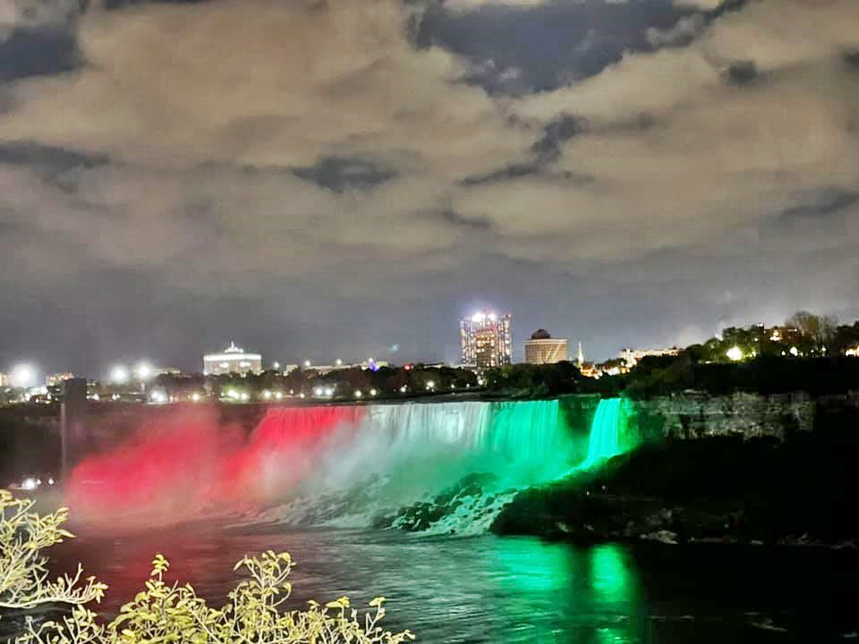 notte  - Cascate Del Niagara