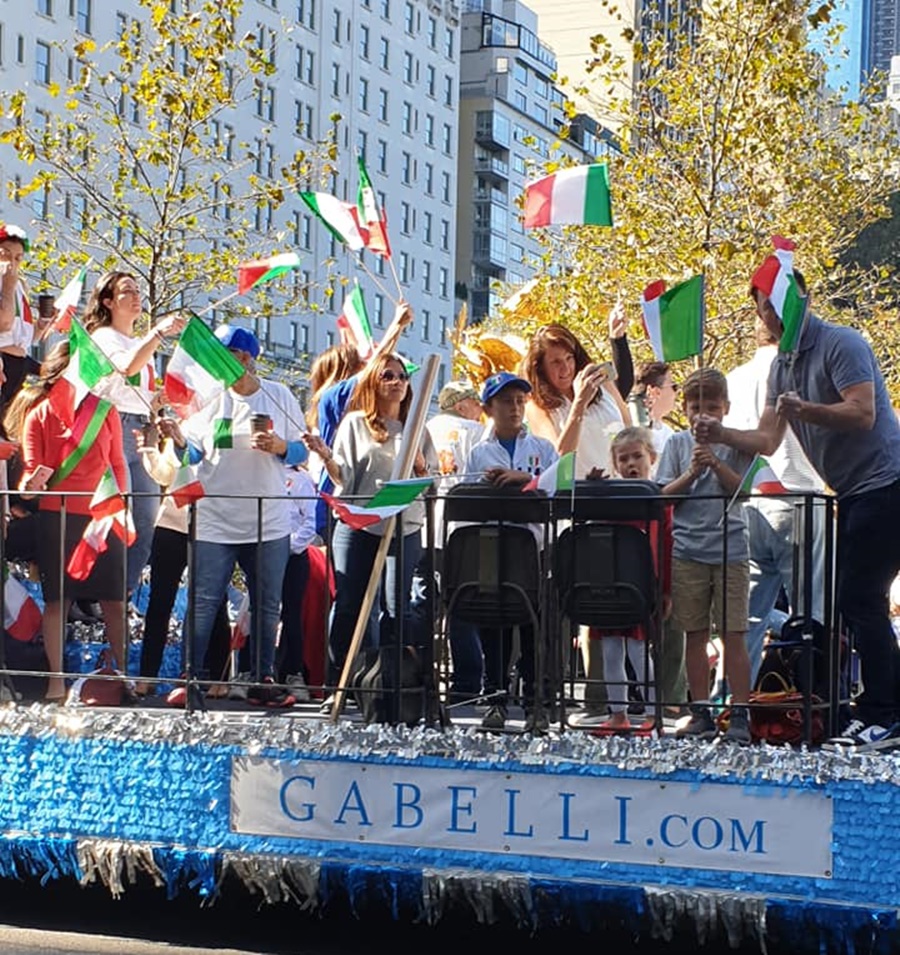 Maschere italiane al Columbus Day - Parata