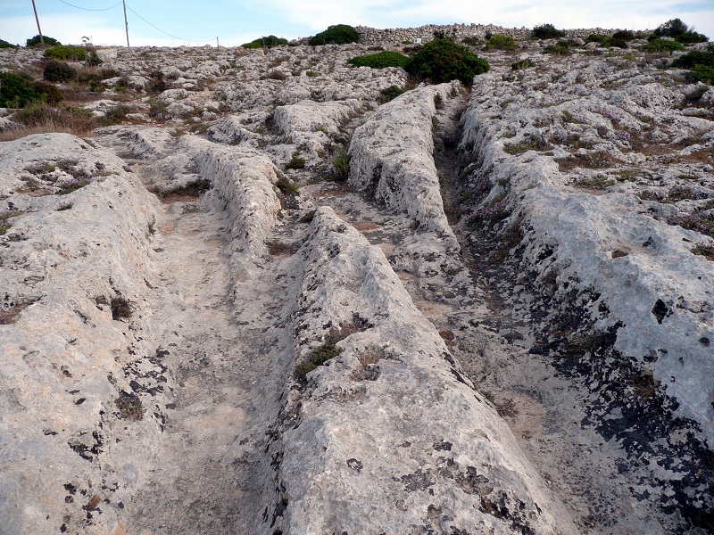 Dingli Cliffs - Il sito archeologico di Misrah Ghar il-Kbir.