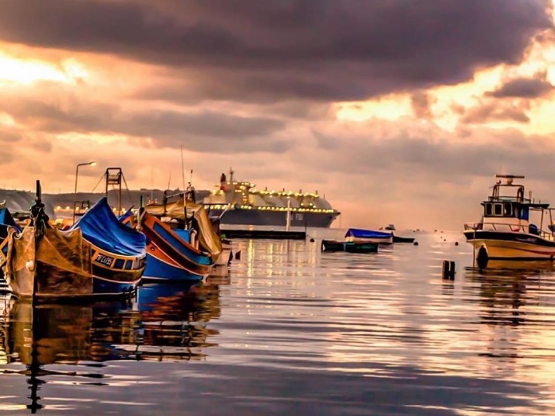 i luzzi: imbarcazioni tipiche nel mare maltese
