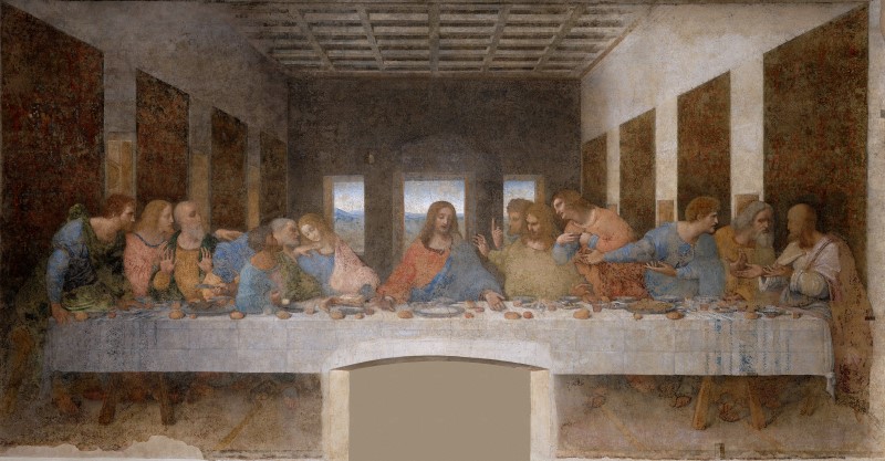 L'ultima cena di leonardo da Vinci