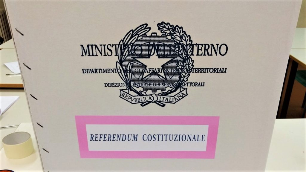 referendum costituzionale: urne