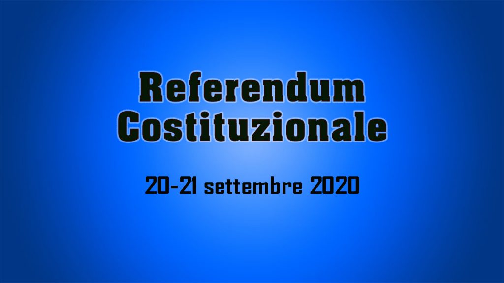 Referendum costituzionale 2020: nuove date