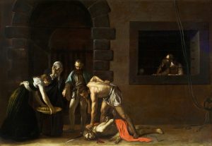La decollazione di San Giovanni Battista Caravaggio