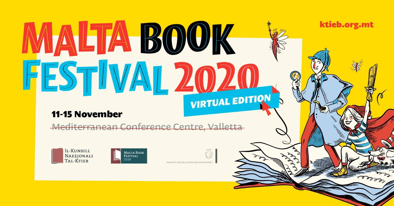Malta Book Festival 2020 locandina