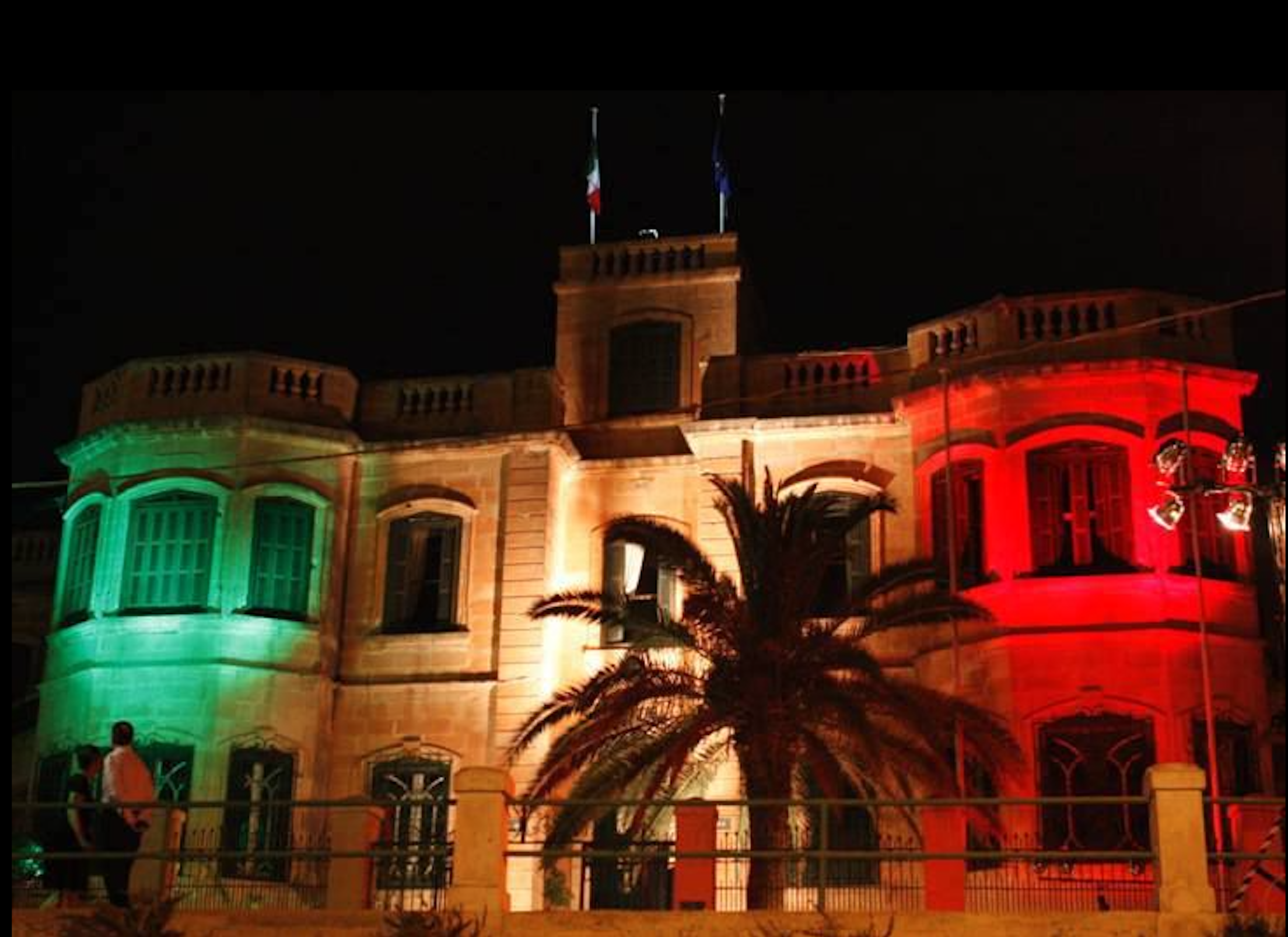 facciata ambasciata italiana a Malta