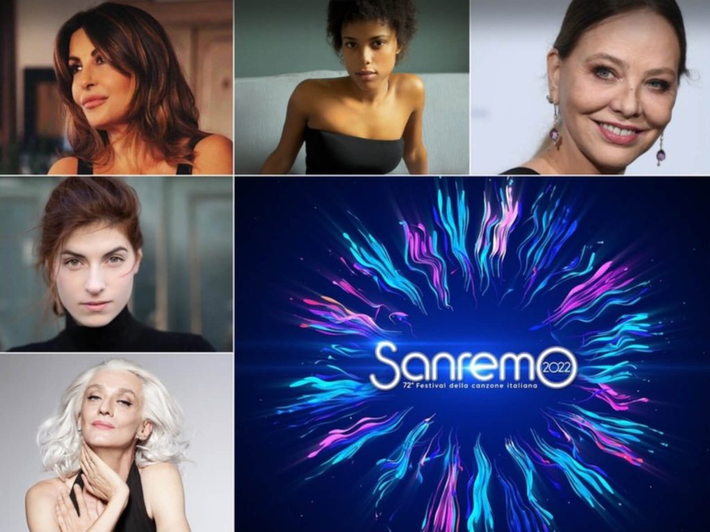 Festival di Sanremo 2022 - le presentatrici 