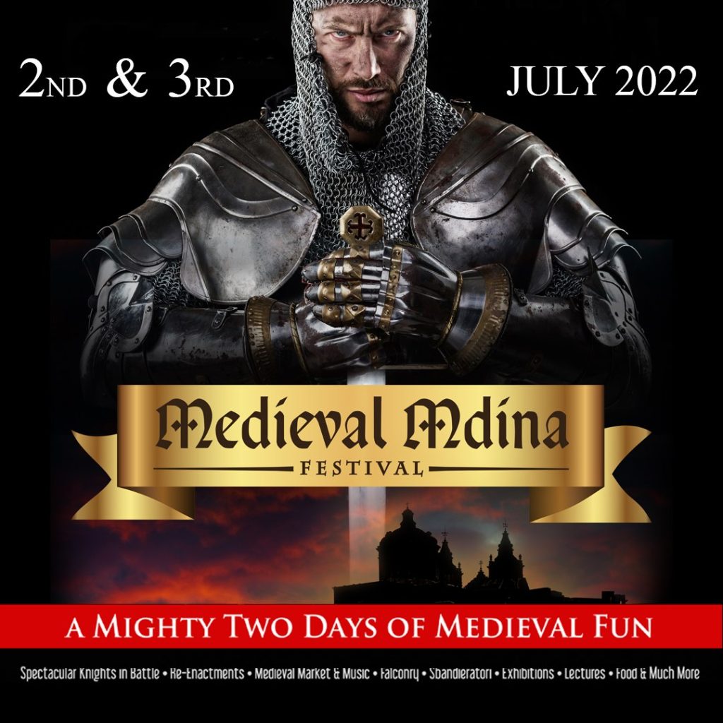 Medieval Mdina Festival 2022, manifesto
