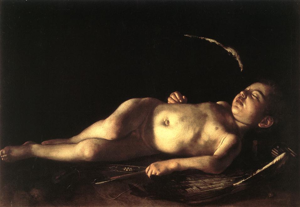 Caravaggio - Amorino dormiente