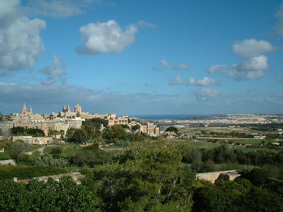 cosa vedere a Malta - veduta di Mdina