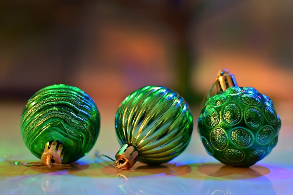Natal no Brasil - Esferas Verdes