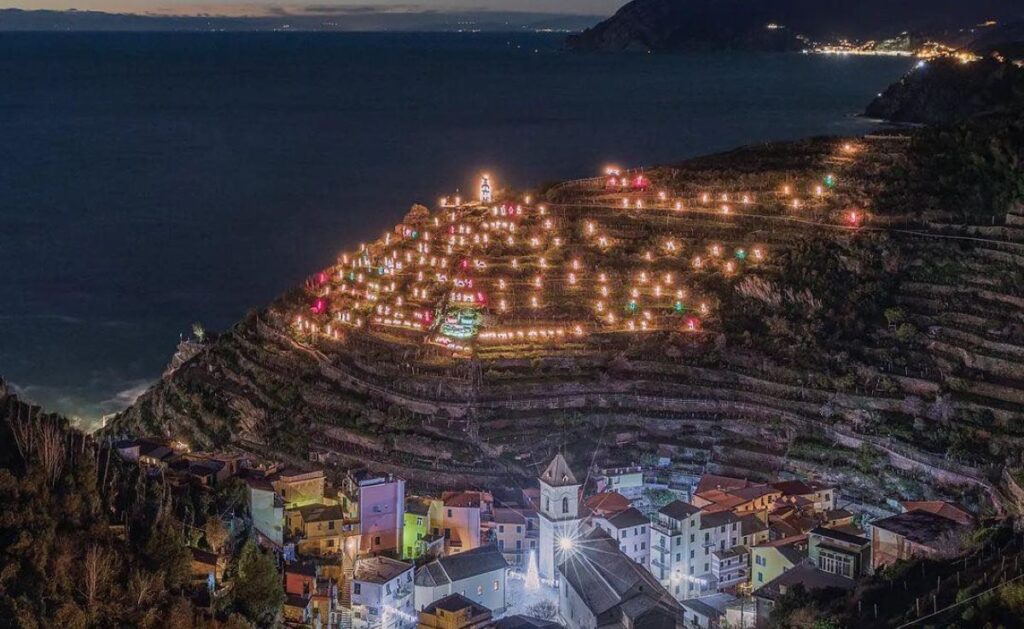 Manarola - Noche Y Pesebre