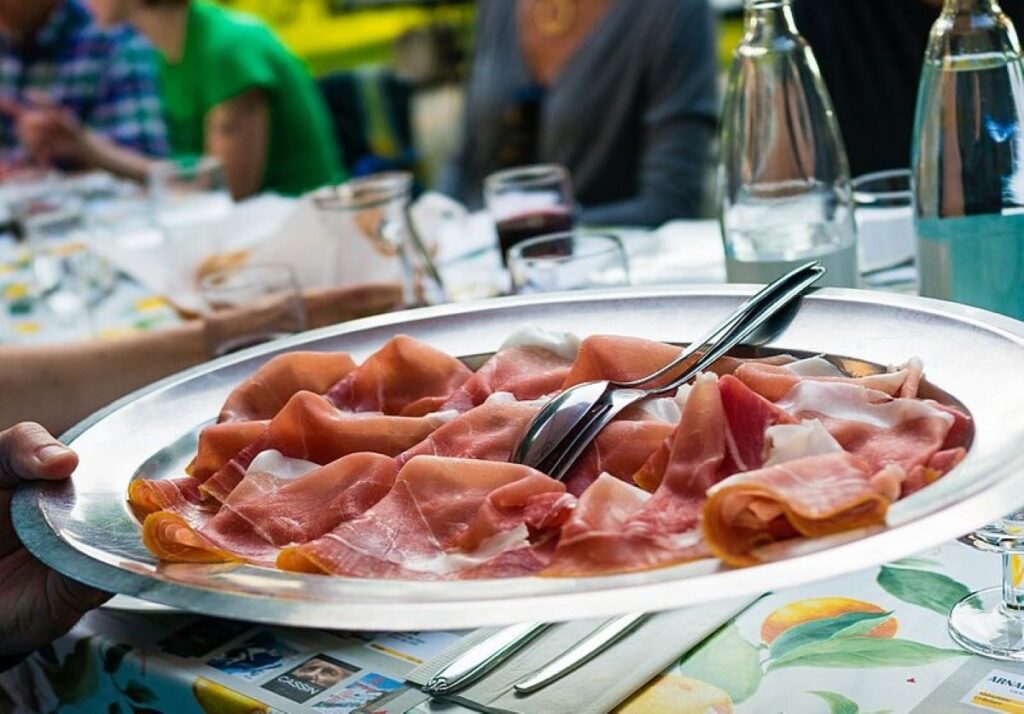 Prosciutto di Parma - Plato Con Jamón