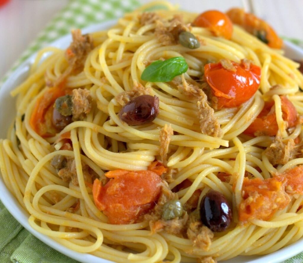 pasta alla zingara - Mantel Verde