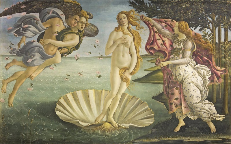 Art Revolution - La Nascita Di Venere Di Sandro Botticelli