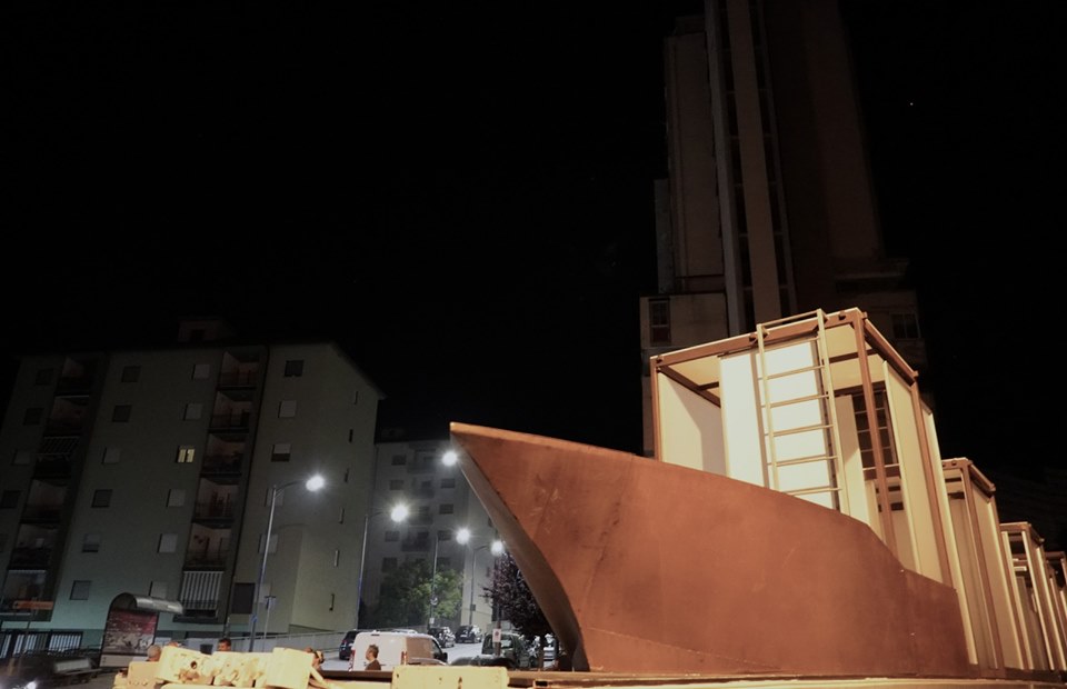 La Nave degli incanti a Potenza nel rione serpentone