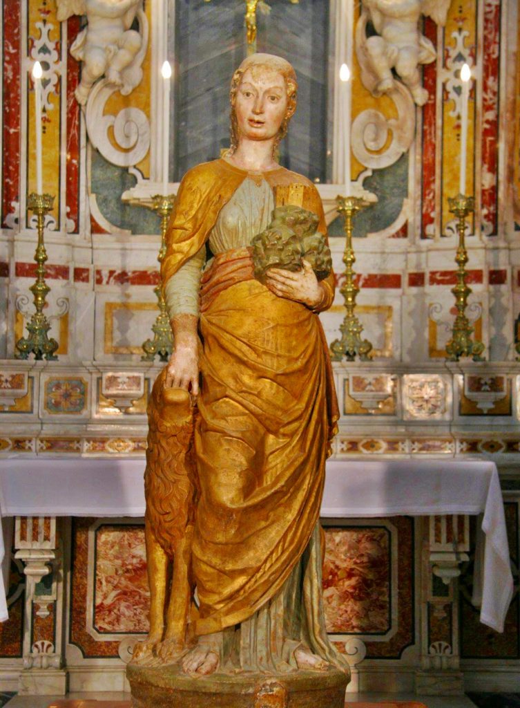 Sant'Eufemia - Santa Eufemia a figura intera