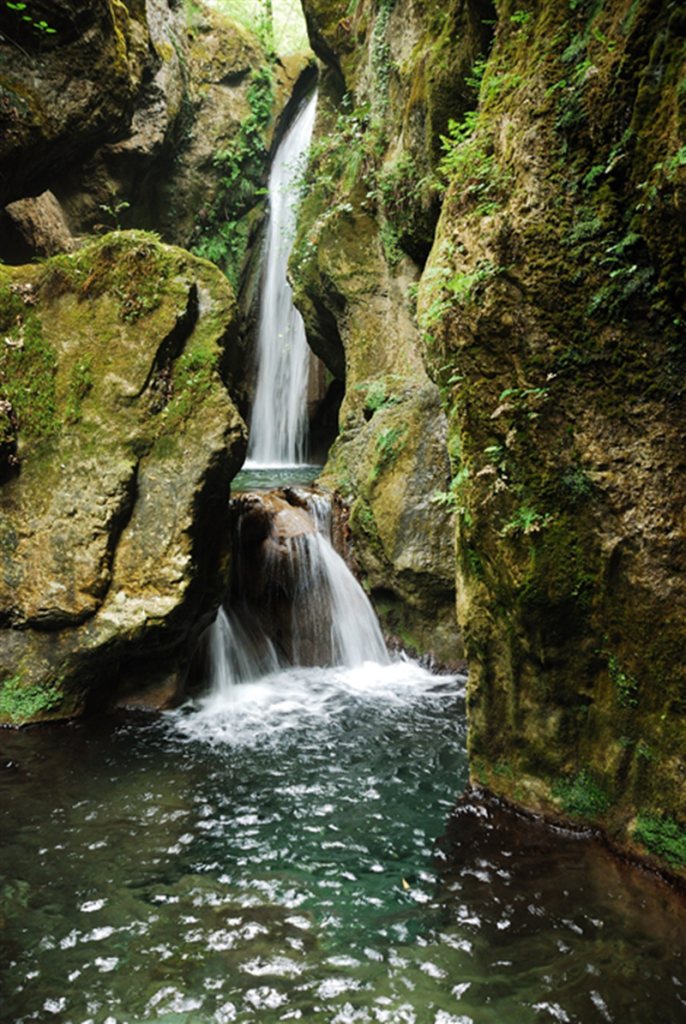 Le Cascate del Tuorno - La cascata da vicino