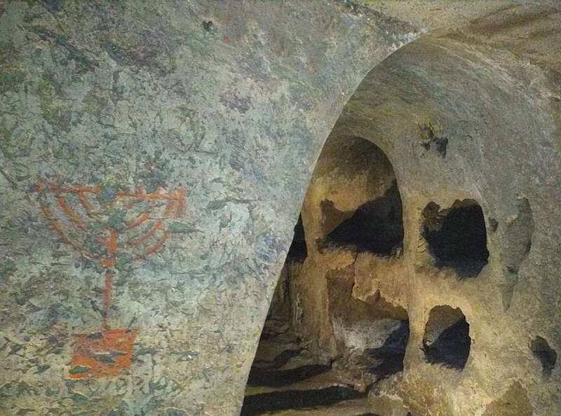 Catacombe Ebraico-Cristiane in terra lucana - Catacombe lucane in foto