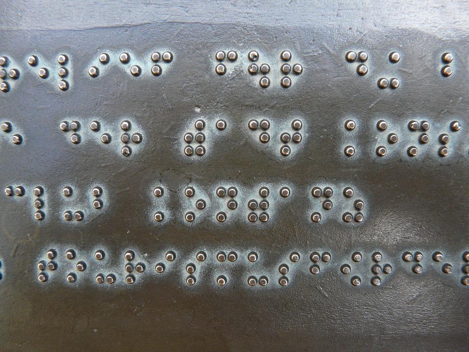 Museo Ridola - Esempio Braille con tavoletta