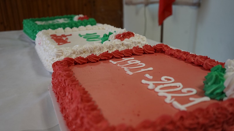 Lucani a Paysandù - Torta celebrativa