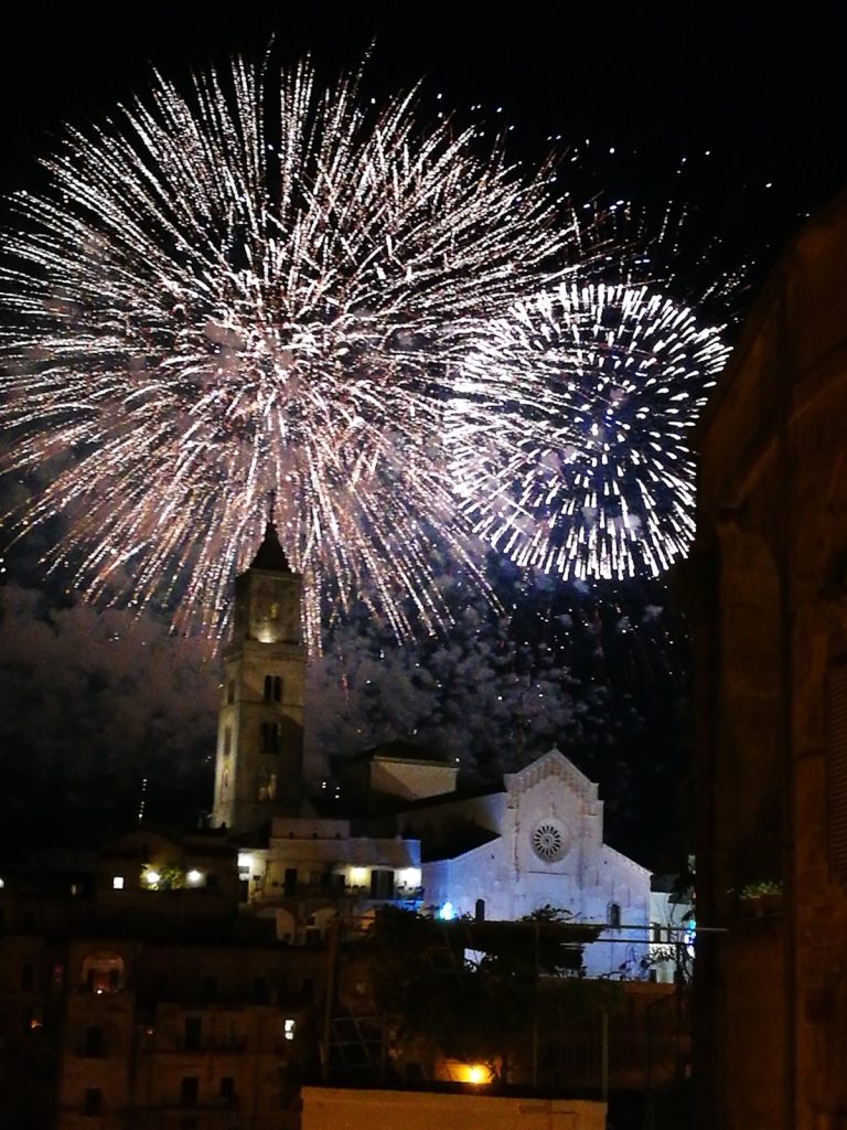 Festa della Bruna patrimonio immateriale Unesco- Festa Con Fuochi Artificio su Matera