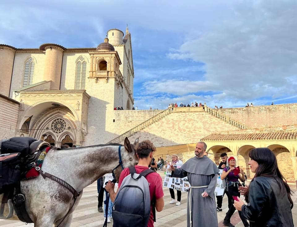 Dalla Basilicata ad Assisi a piedi - Assisi in foto