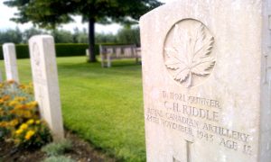 Battaglia di Ortona: il cimitero canadese