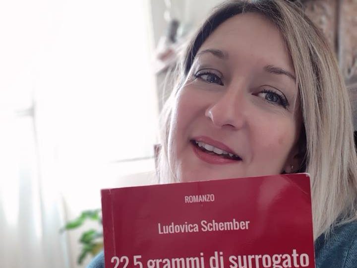 Ludovica Schember - autrice con il suo libro 22,5 grammi
