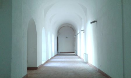 L'interno del complesso Vaccaro a Palazzolo Acreide