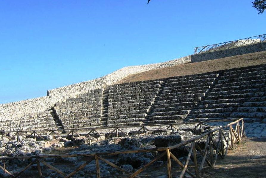 Teatro greco di Akrai a Palazzolo Acreide