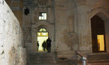 L'ingresso del complesso Vaccaro a Palazzolo Acreide