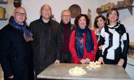 L'esposizione di pane alla Casa museo di Palazzolo